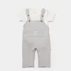 Bibaby Organik Salopet Koala Jungle Gri