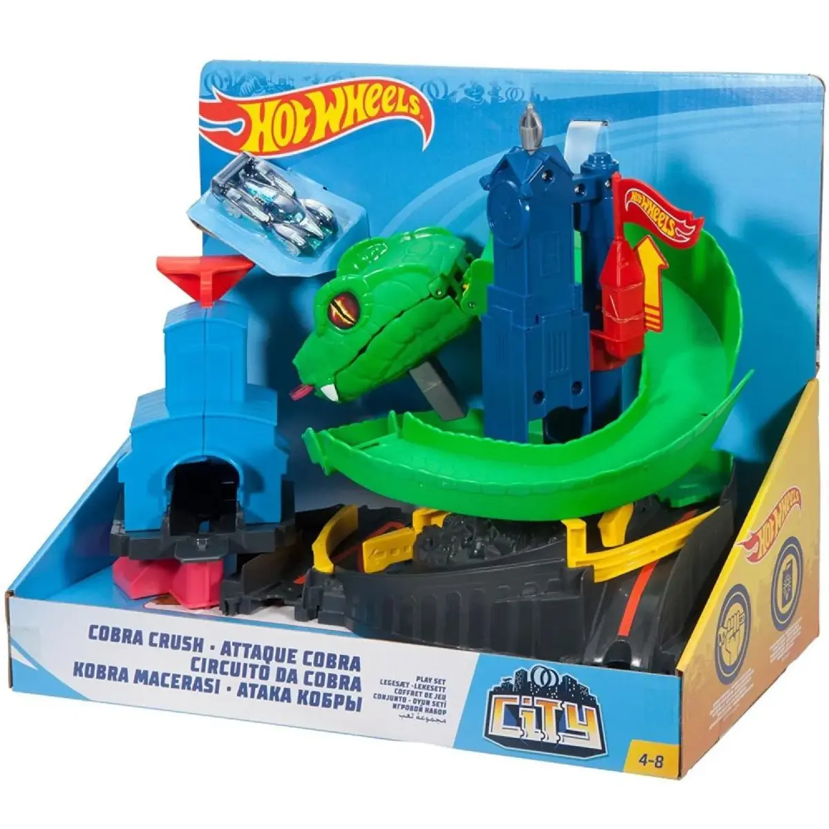 Hot Wheels Yılan Geçidi Oyun Seti