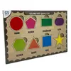 Ca Games Ahşap Tutmalı Puzzle Geometrik Şekiller