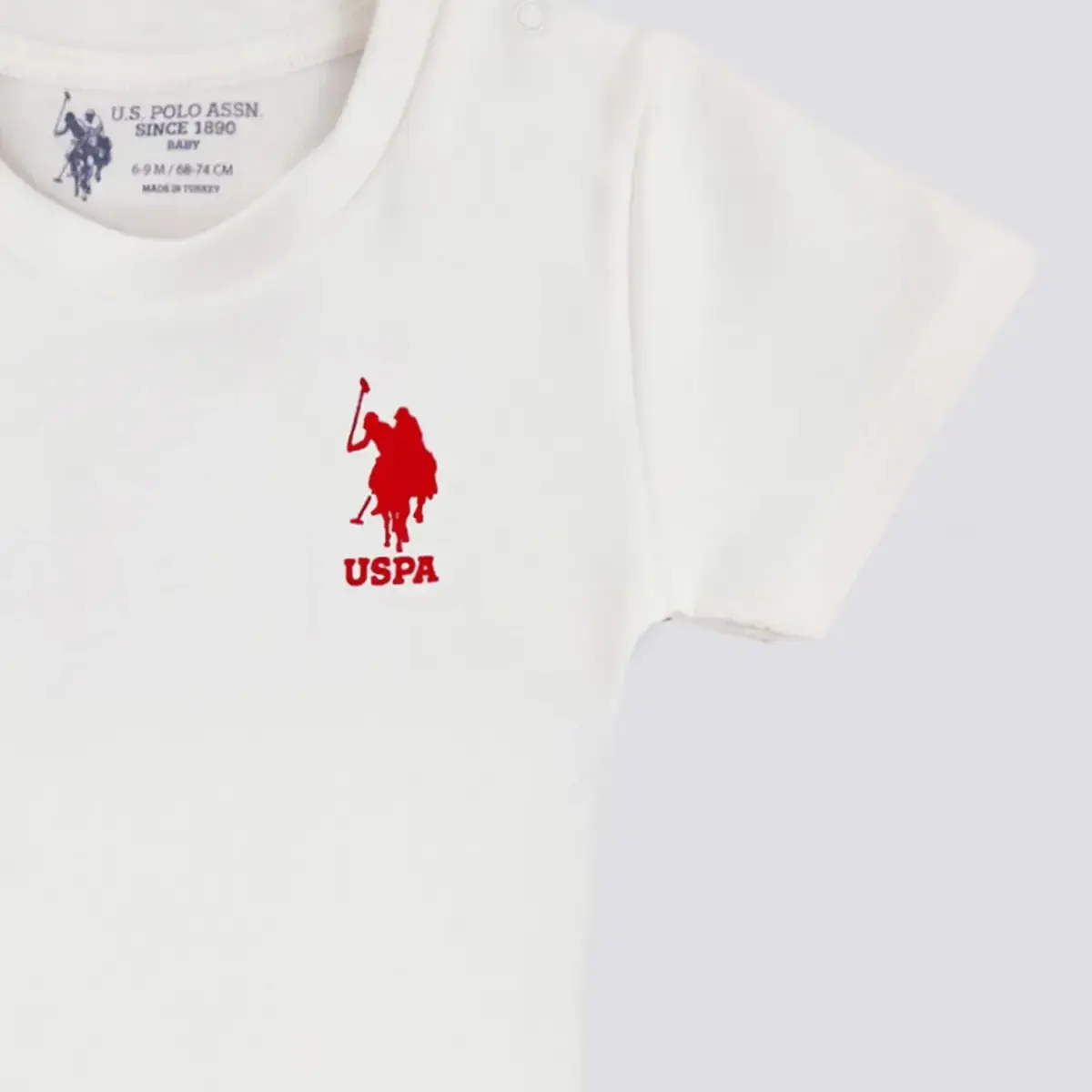 U.S. Polo Body Kısa Kol Krem