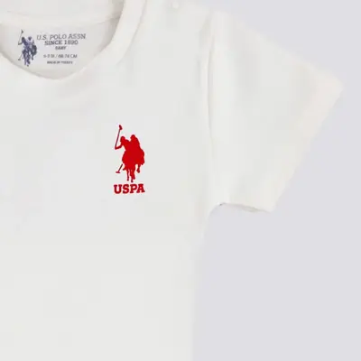 U.S. Polo Body Kısa Kol Krem