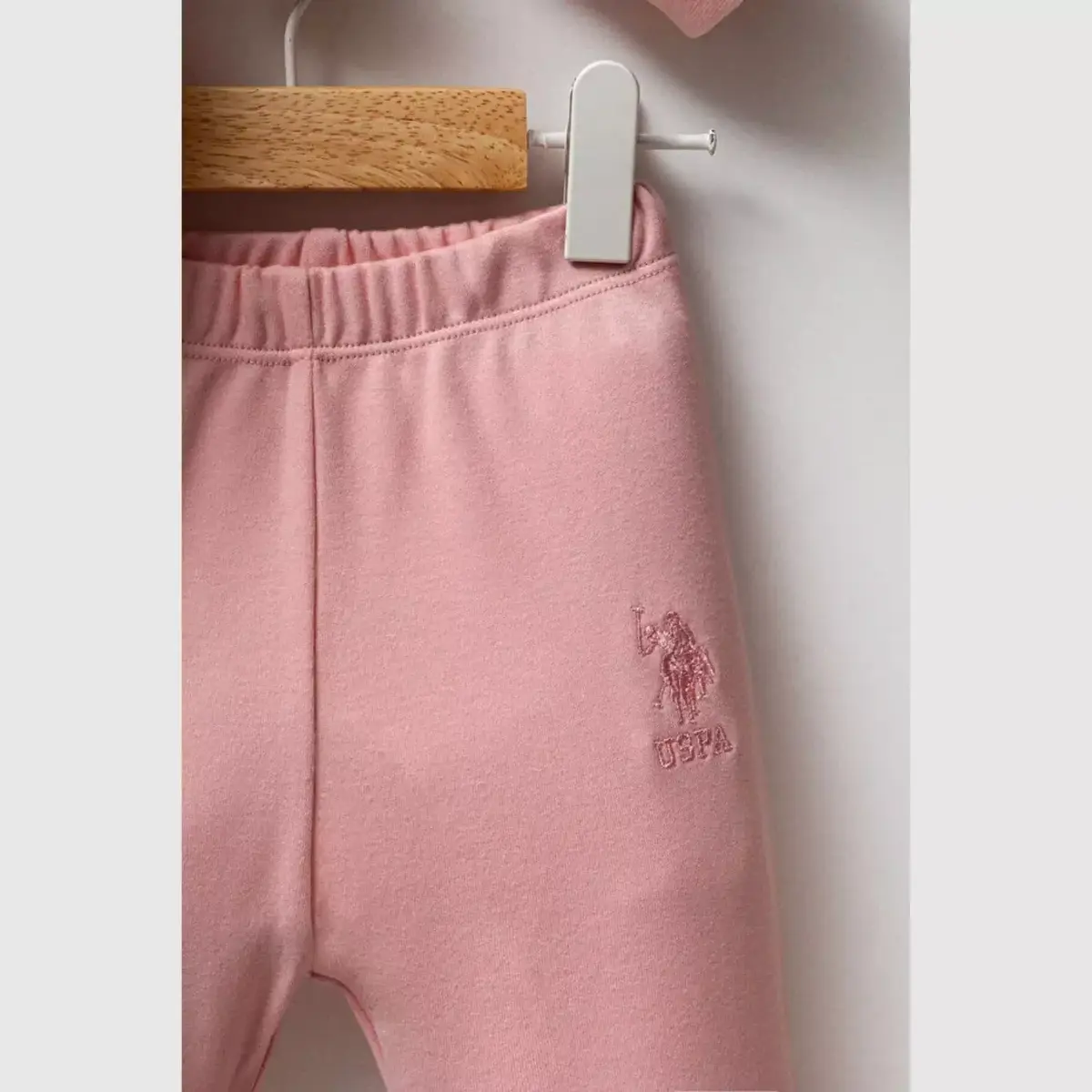 U.S. Polo 3lü Takım Açık Pembe