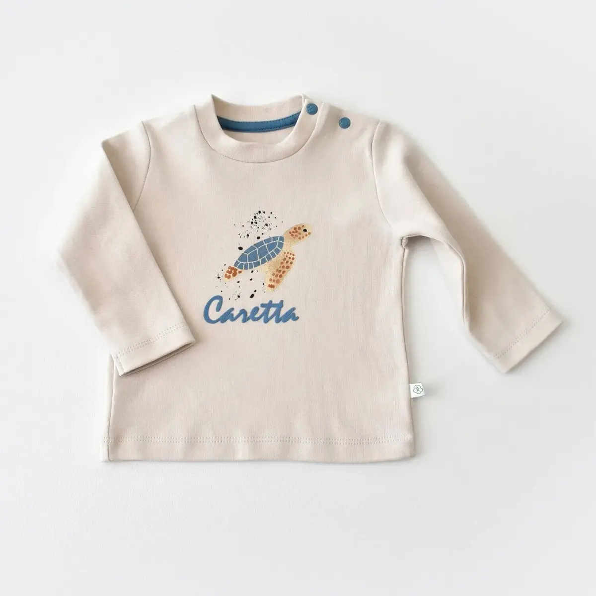 Bibaby Organik 2li Takım Caretta In Live Taş İndigo