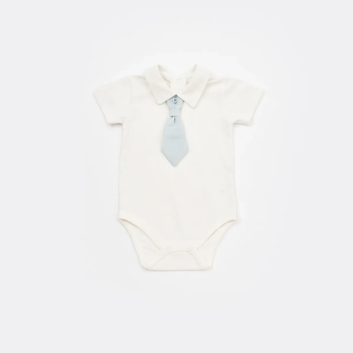 Bibaby 2li Takım Şapkalı Azur Mavi