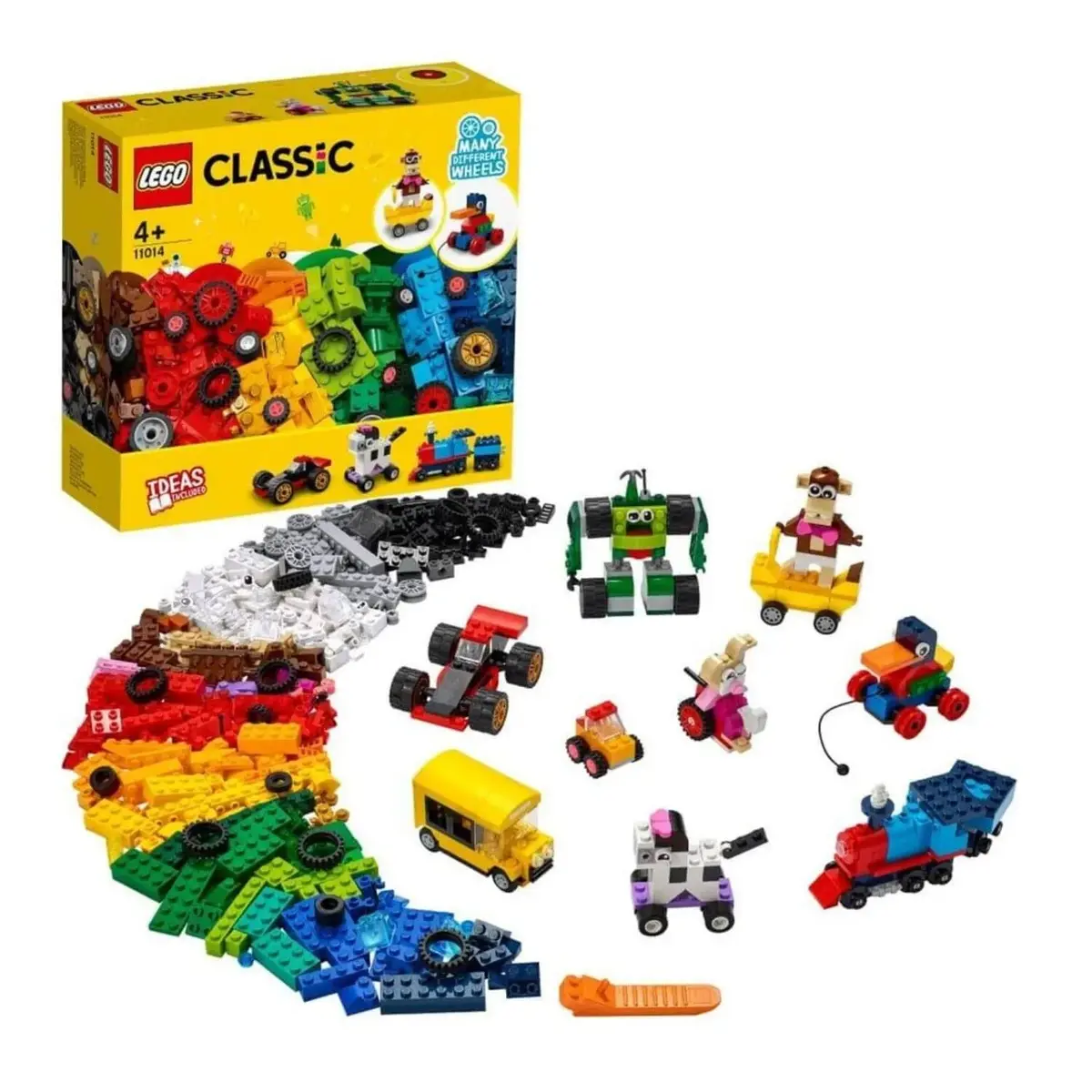 LEGO Classic Yapım Parçaları ve Tekerlekler 11014