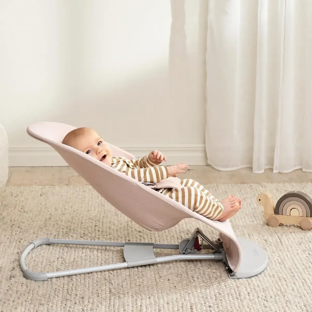 Babybjörn Bliss Ana Kucağı Woven Melange Light Pink