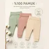 Angeltouch Pantolon Patiksiz Raporlu 3'lü Set Kız Erkek Unisex Bebek 3-6 Ay
