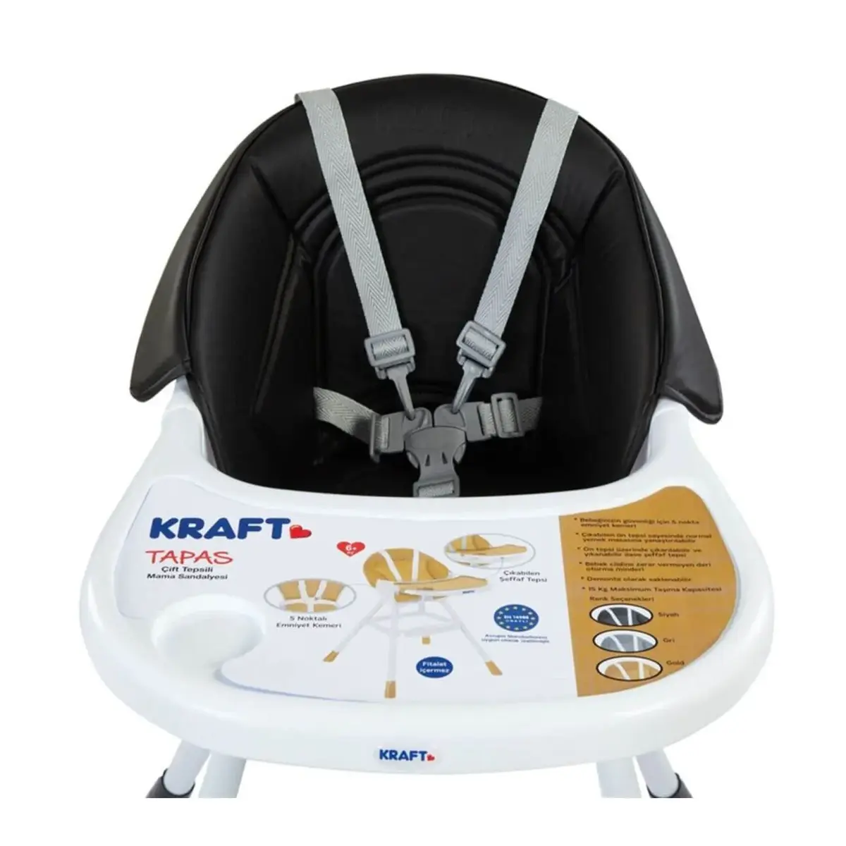 Kraft Tapas Mama Sandalyesi Beige