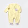 Bibaby Organik Tulum Love You Baby Yellow Lavander