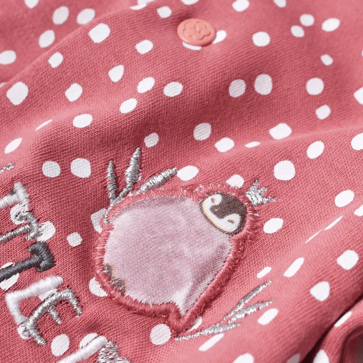 Bibaby Organik Tulum Çoraptolon Little Love Rose Dry