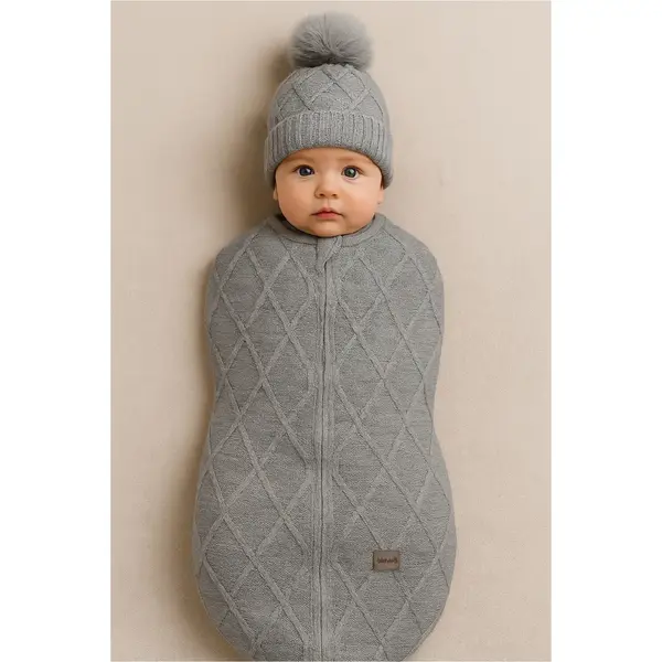 Bistyle Kundak Triko Gri