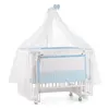 Meltem Smart Bambino Beşik 70x110 cm Beyaz Mavi