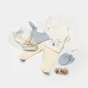 Bibaby Organik Hastane Çıkışı 5li Sun Lets Sail Ekru - Mavi