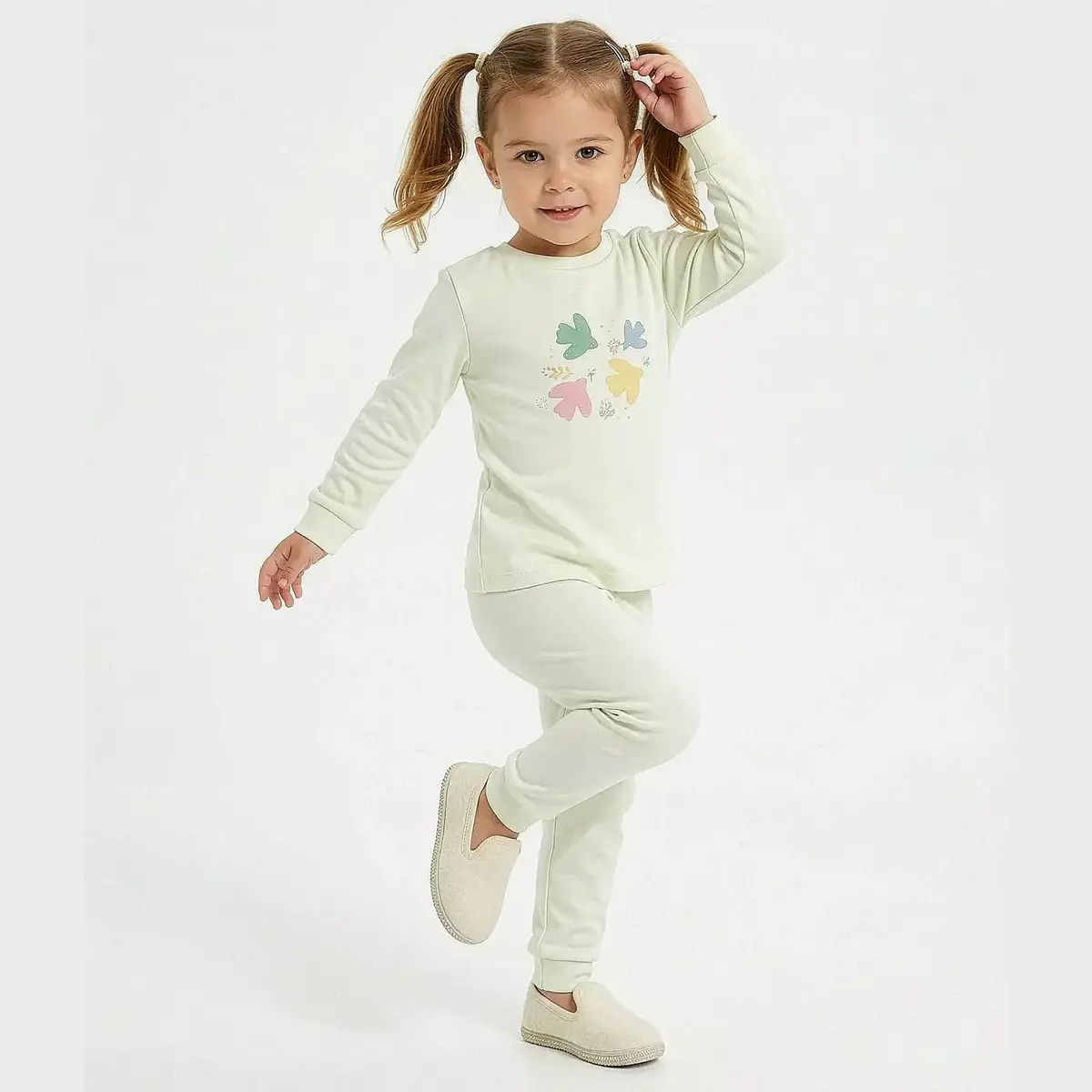 Ella Bonna Pijama Takımı Yeşil