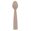 OiOi Nam Nam Silikon Mama Kaşığı 6+ Ay Bubble Beige - Bubble Beige