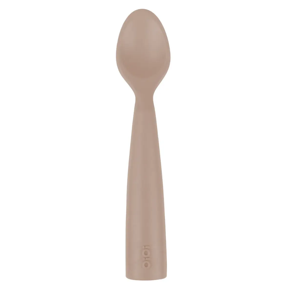 OiOi Nam Nam Silikon Mama Kaşığı 6+ Ay Bubble Beige - Bubble Beige