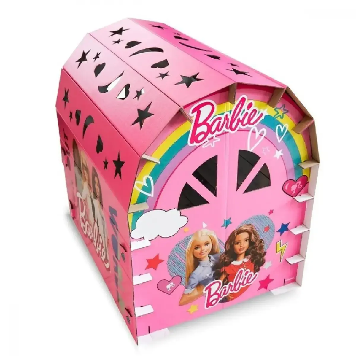 Karton Oyun Evi Barbie Ve Hot Whells