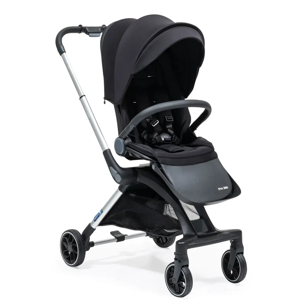 Duux Pro 360 Travel Sistem Bebek Arabası Black