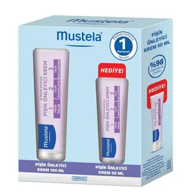 Mustela Vitamin Bariyer 1-2-3 Bebek Pişik Kremi 100ml+50ml Hediye