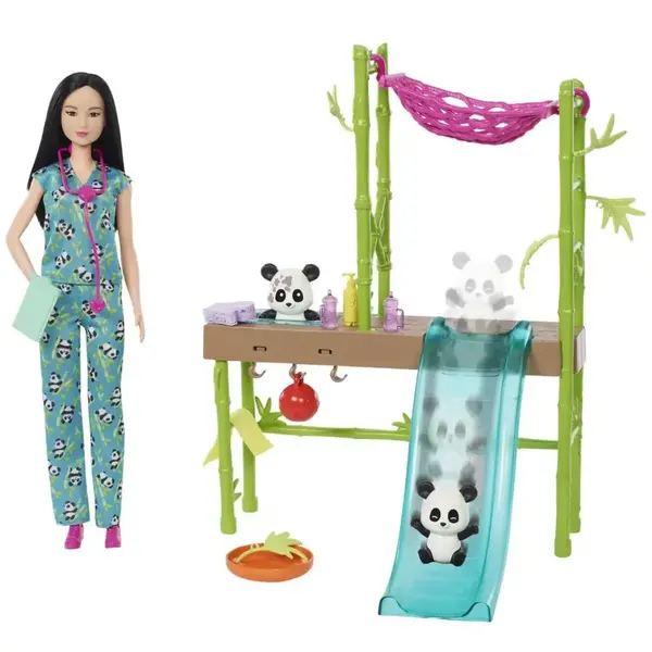 Barbie Panda Bakımı Oyun Seti