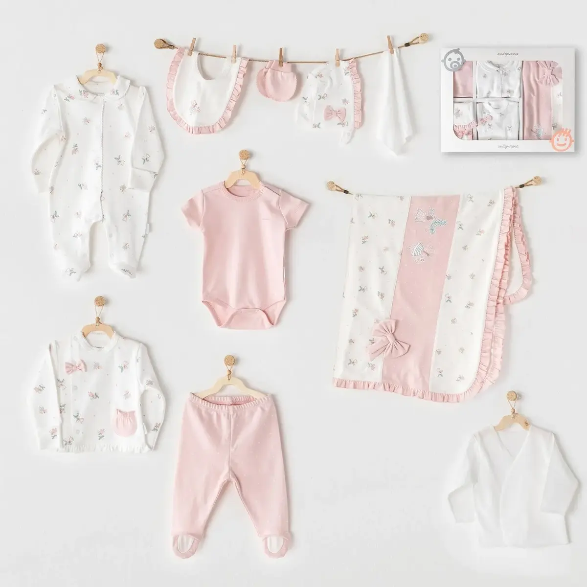 Andy Wawa Hastane Çıkışı 10lu Fairy Pembe