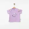 Winimo T-Shirt Tavşan Baskılı Lila