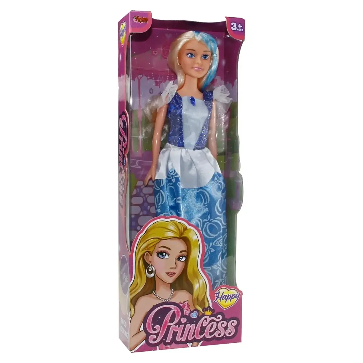 Vardem Kutulu Renkli Kıyafetli Manken Bebek 29 cm 