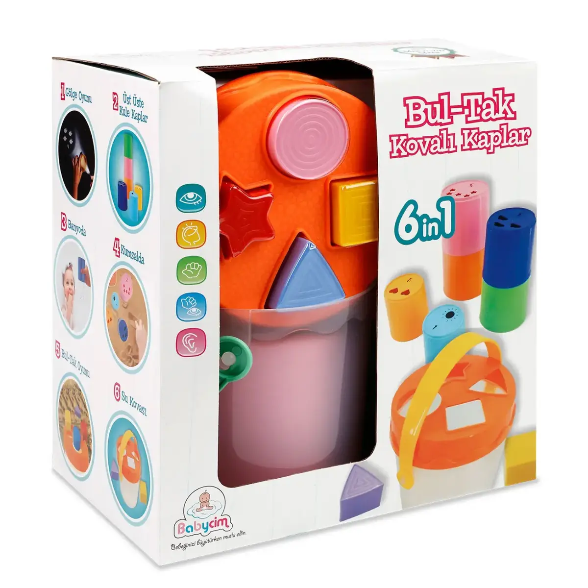 İç İçe Kaplar Jumbo