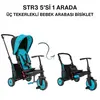 SmarTrike STR3 Plus 5’i 1 Arada Üç Tekerlekli Bebek Bisikleti - Blue