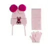 Kitti Eldiven Atkı Bere Takım 1-4Yaş Soft Pembe Asortili