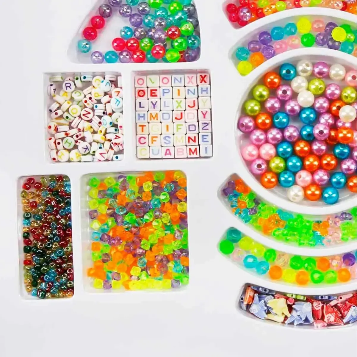 Boncuklu Hobi Takı Seti 3in1