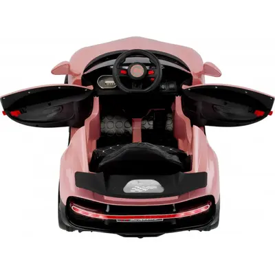 Babyhope Bugo Drive Akülü Araba 12 Volt Pembe