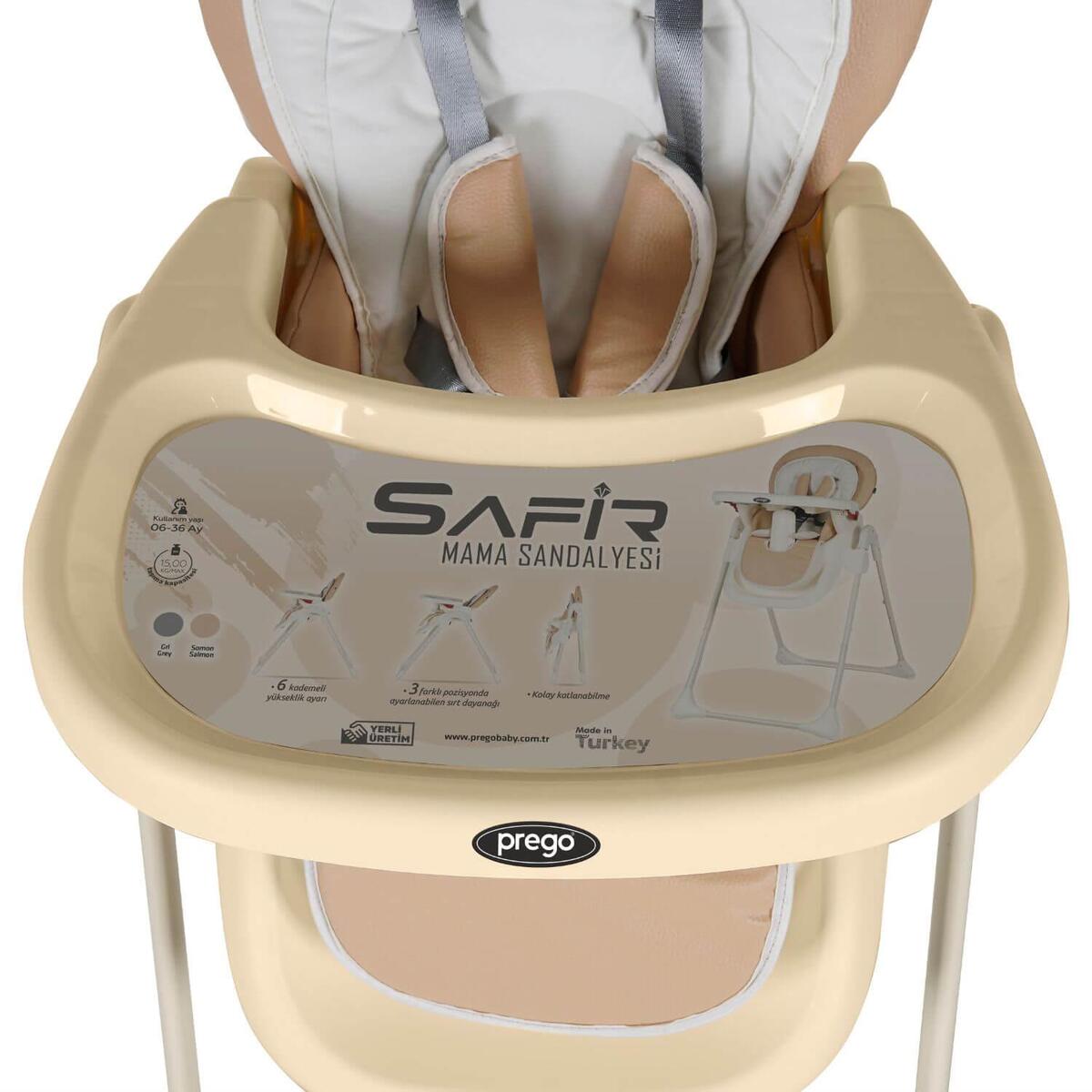 Prego 3006 Safir Mama Sandalyesi Somon