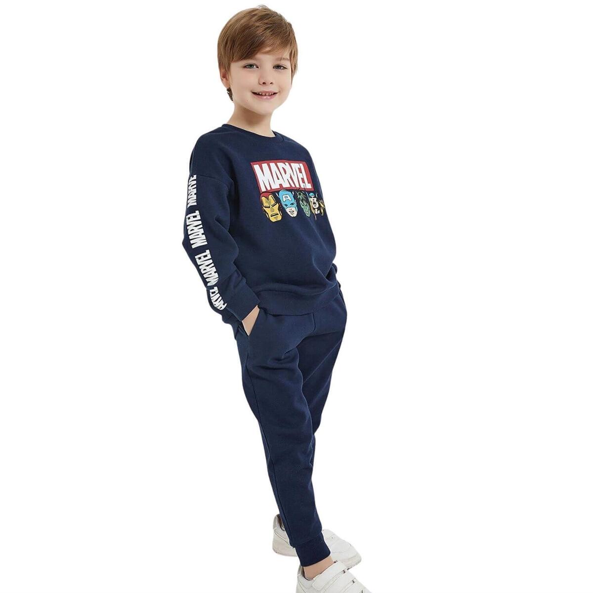 Marvel Comis Eşofman Takımı Lacivert