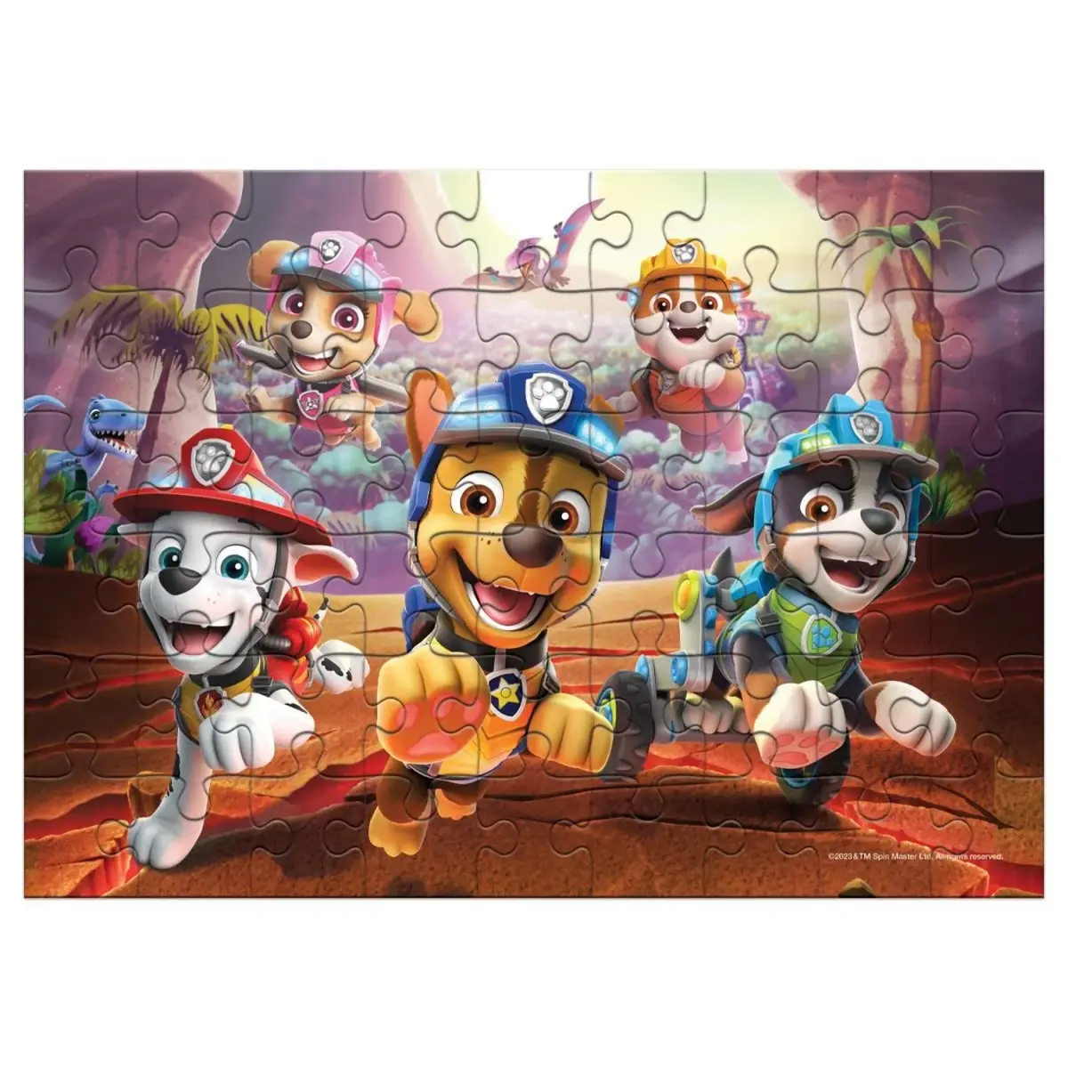 Paw Patrol Puzzle Dino Rescue 50 Parça 