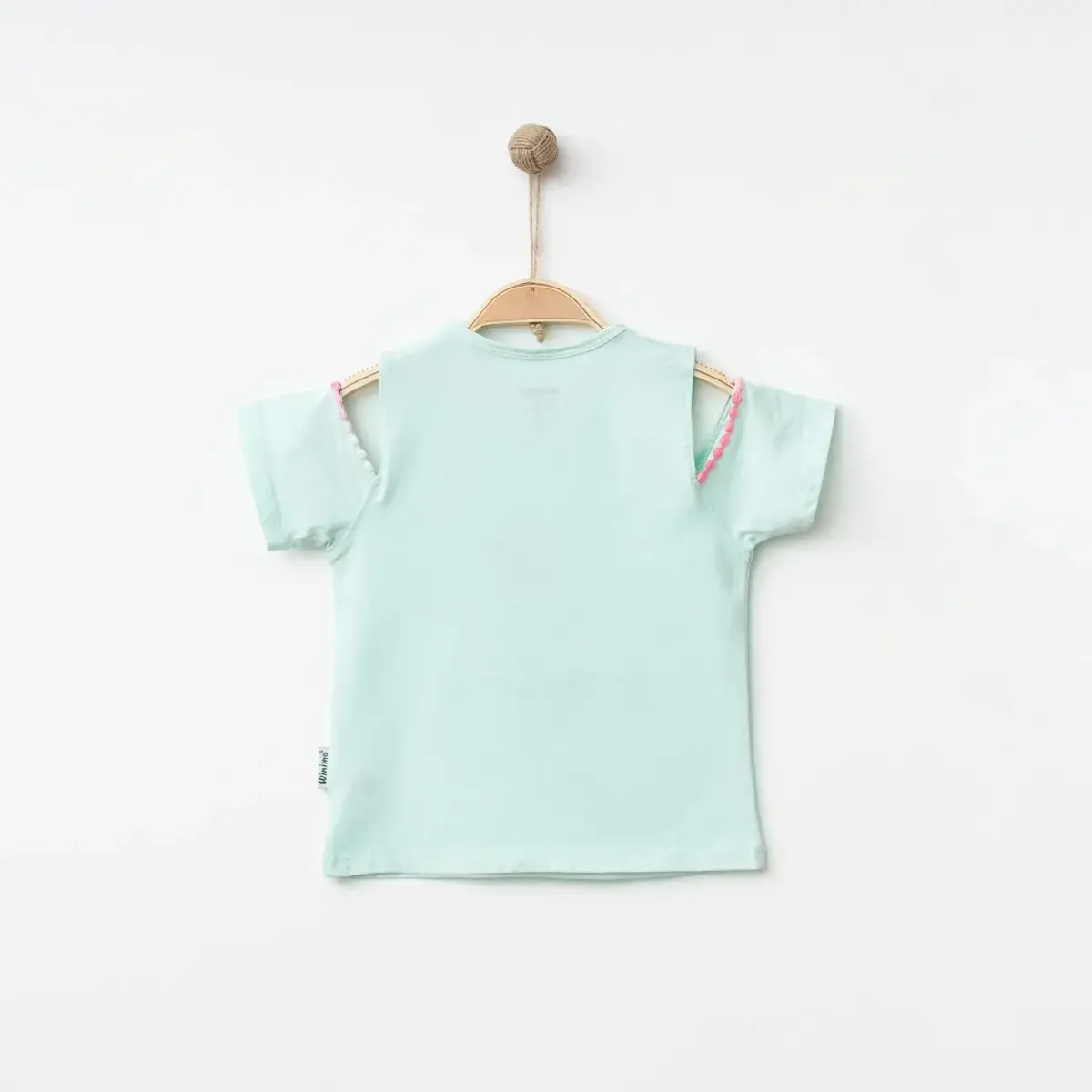 Winimo T-Shirt Tavşan Baskılı Yeşil