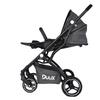 Duux One Travel Sistem Bebek Arabası Siyah Antrasit