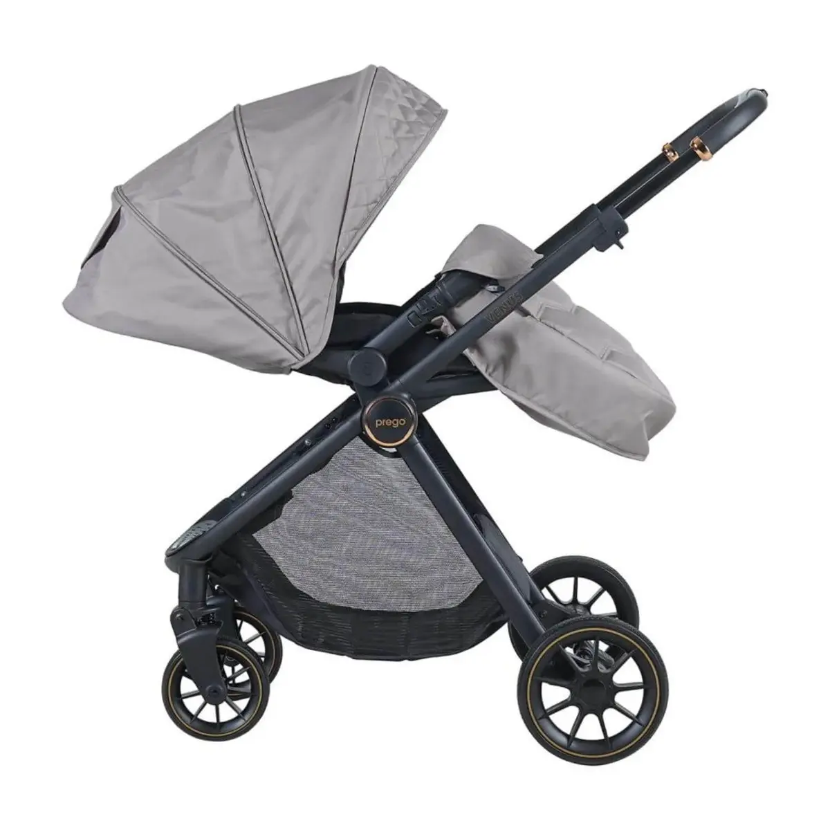 Prego 2028 Venüs Travel Sistem Bebek Arabası Bej