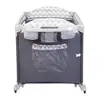 Kraft Calipso Bedside Anne Yanı Oyun Parkı 70x120 cm Dark Grey