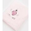 Bibaby Battaniye Welsoft Pink Love Pembe