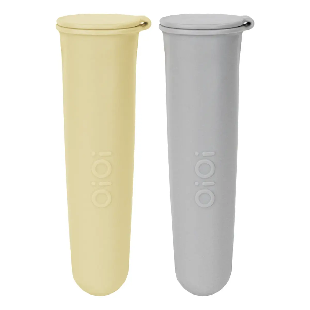 OiOi Buz Buz Dondurma Kabı 2li Mellow Yellow - Powder Grey