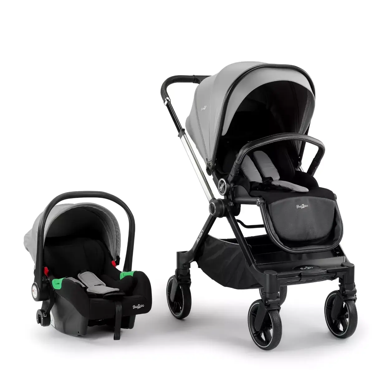 Baby2Go Avian Travel Sistem Bebek Arabası Gri