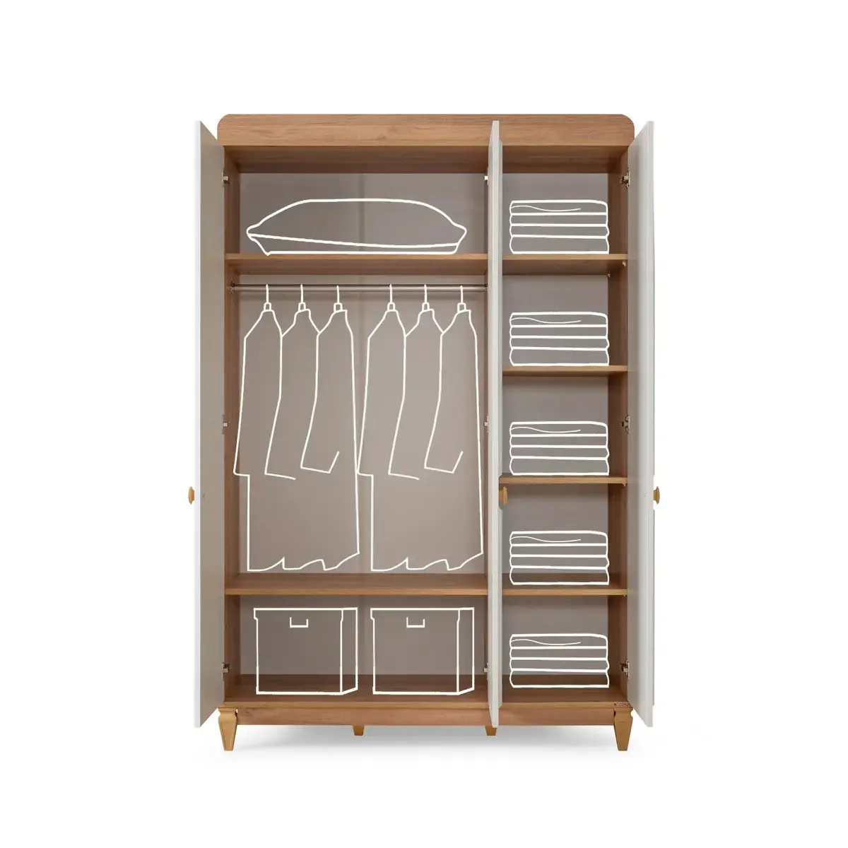 Tiffany Happy Bebek Odası Takımı