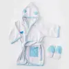 Andy Wawa Bornoz Takımı Baby Home Beyaz