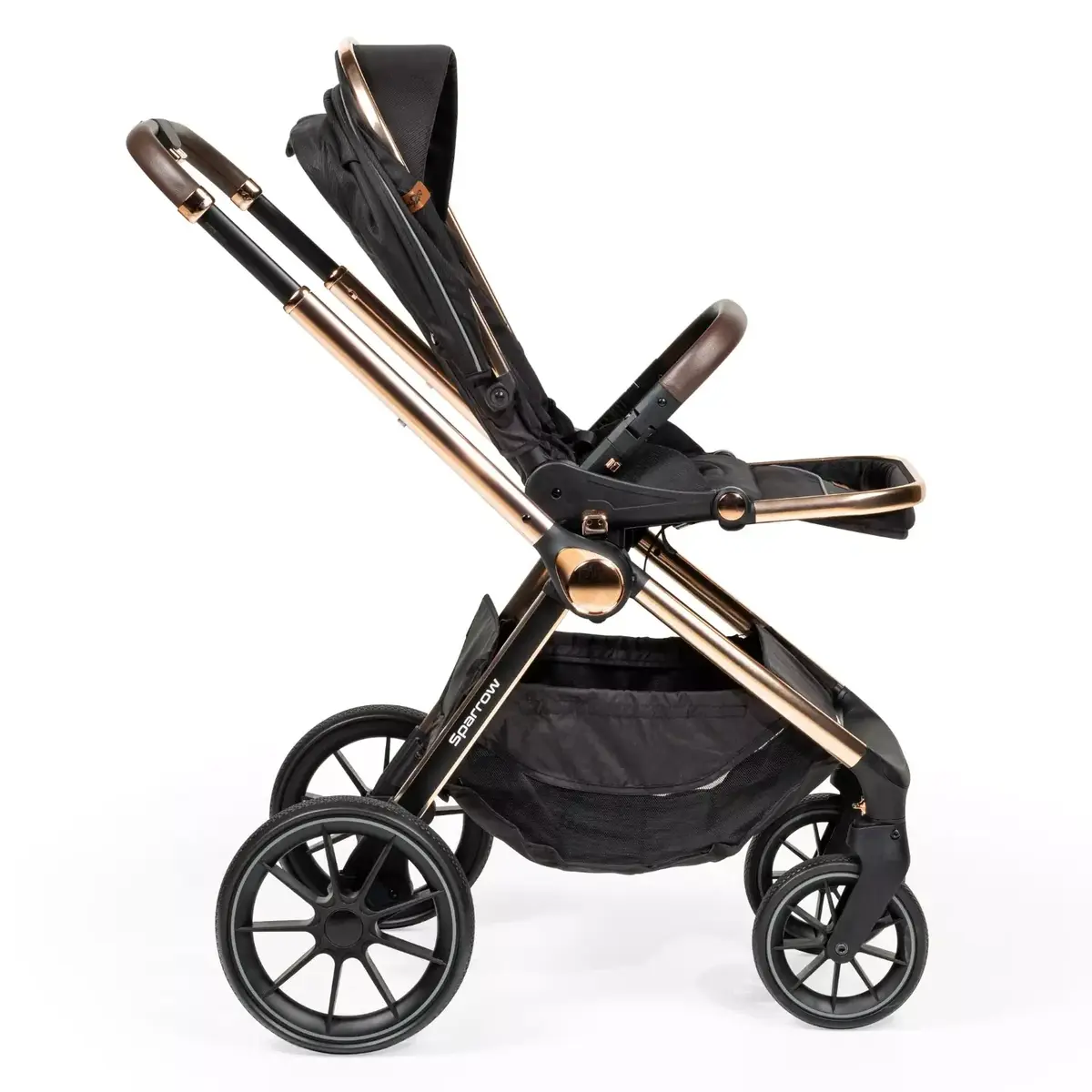 Baby2Go Sparrow Travel Sistem Bebek Arabası Siyah