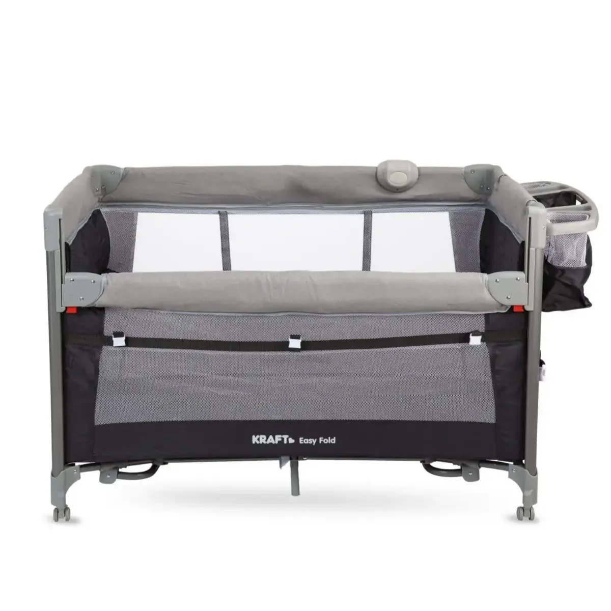 Kraft Easy Fold Anne Yanı Oyun Parkı 70x110 cm Light Grey