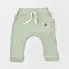 Bibaby Organik Pantolon Patiksiz Soft Modal Yeşil