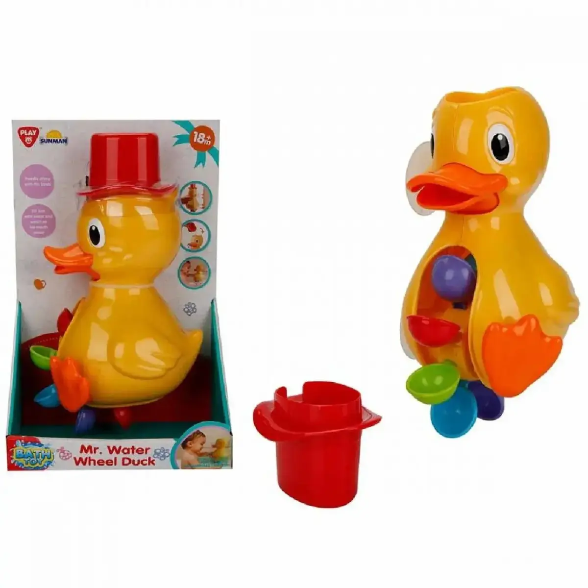 Play Go Banyo Oyuncağı Mr.Water Wheel Ördek