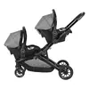 Prego 2223 Ibiza Plus Travel Sistem İkiz Bebek Arabası Gri