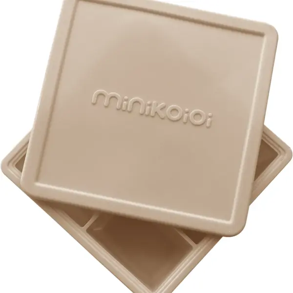 OiOi Silikon Püre Kabı Bubble Beige